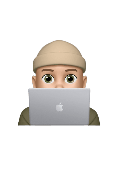 Developer with laptop